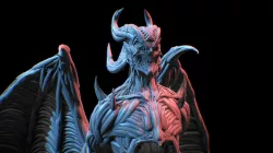 Demon Sculpture - Tilt Brush