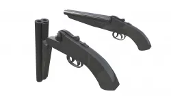 Double Barrel Shotgun