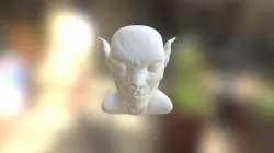 dragon guy bust (hairless)