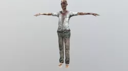 female zombie