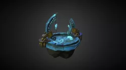 Floating Rock Platform