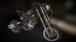 fury road motorcycle fanart