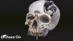Ghost Train Skull - Totenkopf - 3D Scan Model