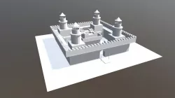 Low-poly Castle