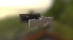 Low Poly Plasmagun (WIP)