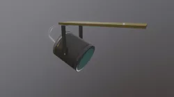 Low Poly station speaker