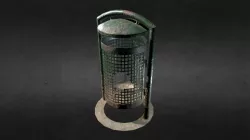 Post-apocaliptic trashbin