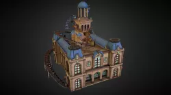RollerCoaster Tycoon Touch Ghost Train Ride