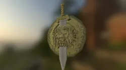 Roman Shield And Sword
