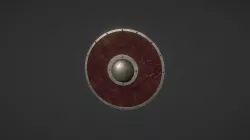Round Shield with Boss