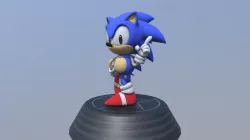 Sonic Generations - Classic Sonic Statue