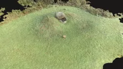 Stoneage burial mound (Albersdorf/Germany)