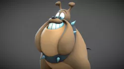 Stylized BullDog