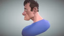 Toon Male Sketch 1