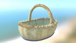 Wicker Basket - daily3d