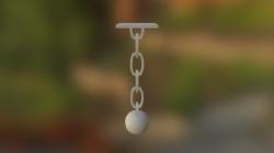 Ball and Chain 3D model