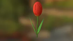Blomst Rød