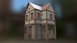 Building Mesh - Medieval Styled