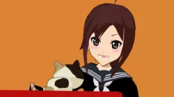 Cat and Smile / 帰り道で見かけたネコ