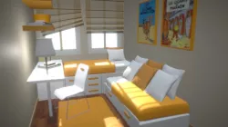 Dormitory Bedroom