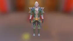 Elf Model Textured