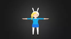 Fionna the Human - Blender 3D