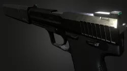 Hard Surfaced USP 45 tactical