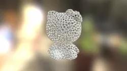 Hello Kitty Voronoid