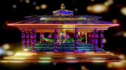Kalachakra Mandala Temple (animate)