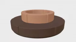 Lobby Circular Couch