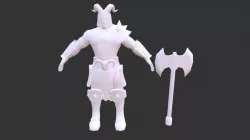 Low Poly Game Modeling Practice