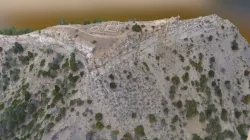 Mesa and Great House of Chimney Rock