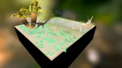 Morrison formation diorama