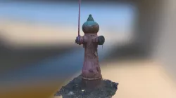 Old Fire Hydrant Photogrammetry HP