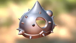 Orc Spiked Helm F