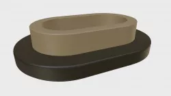 Oval Couch, Sofa
