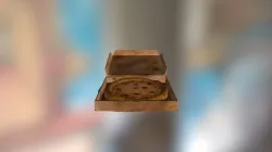 Pizza Box With Textures