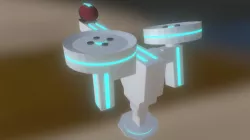 Plasma Football Passing Machine