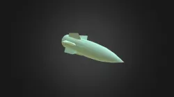 Rocket Ammo Low Poly
