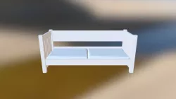Scale Mission Settee