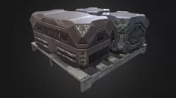 Sci-Fi Crates and Pallet