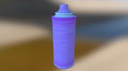 Spray-can-normal-map