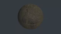 Terrestrial globe for blind people (1878 a.C.)