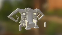 Throne 3D Model