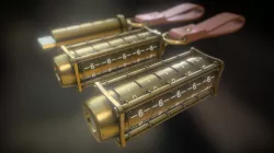 USB stick with number lock - Cryptex - High Poly