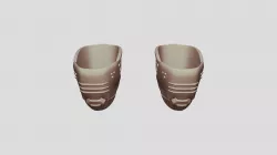 3D Printable Doom Eternal Armor - Knee