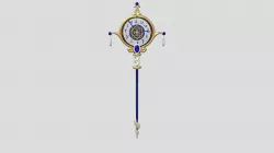 3D University Project | 'Wizard Staff of Time'