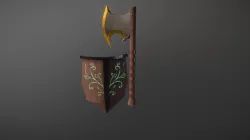 Battle Axe and Shield