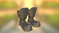 Boots Texture Render2