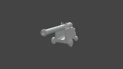 Cannon High Poly